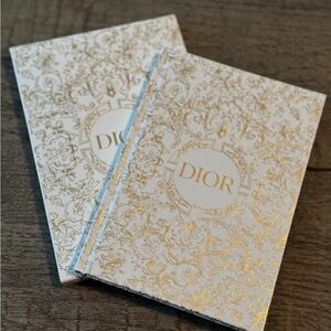 Dior VIP Gold and White Notebook (in box)